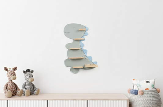 Tonie Regal für 25 Figuren & Toniebox Ablage grün/blaue